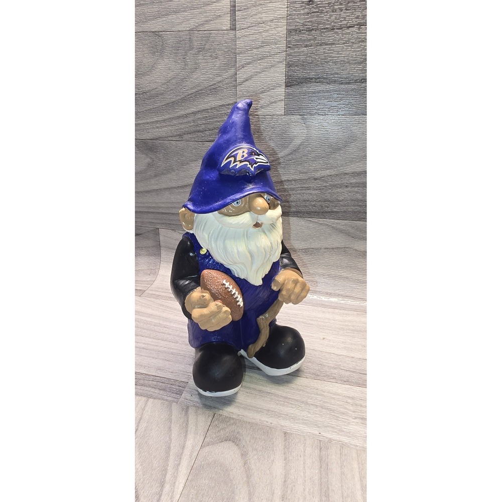 Forever Collectibles NFL Baltimore Ravens 8" Team Garden Gnome